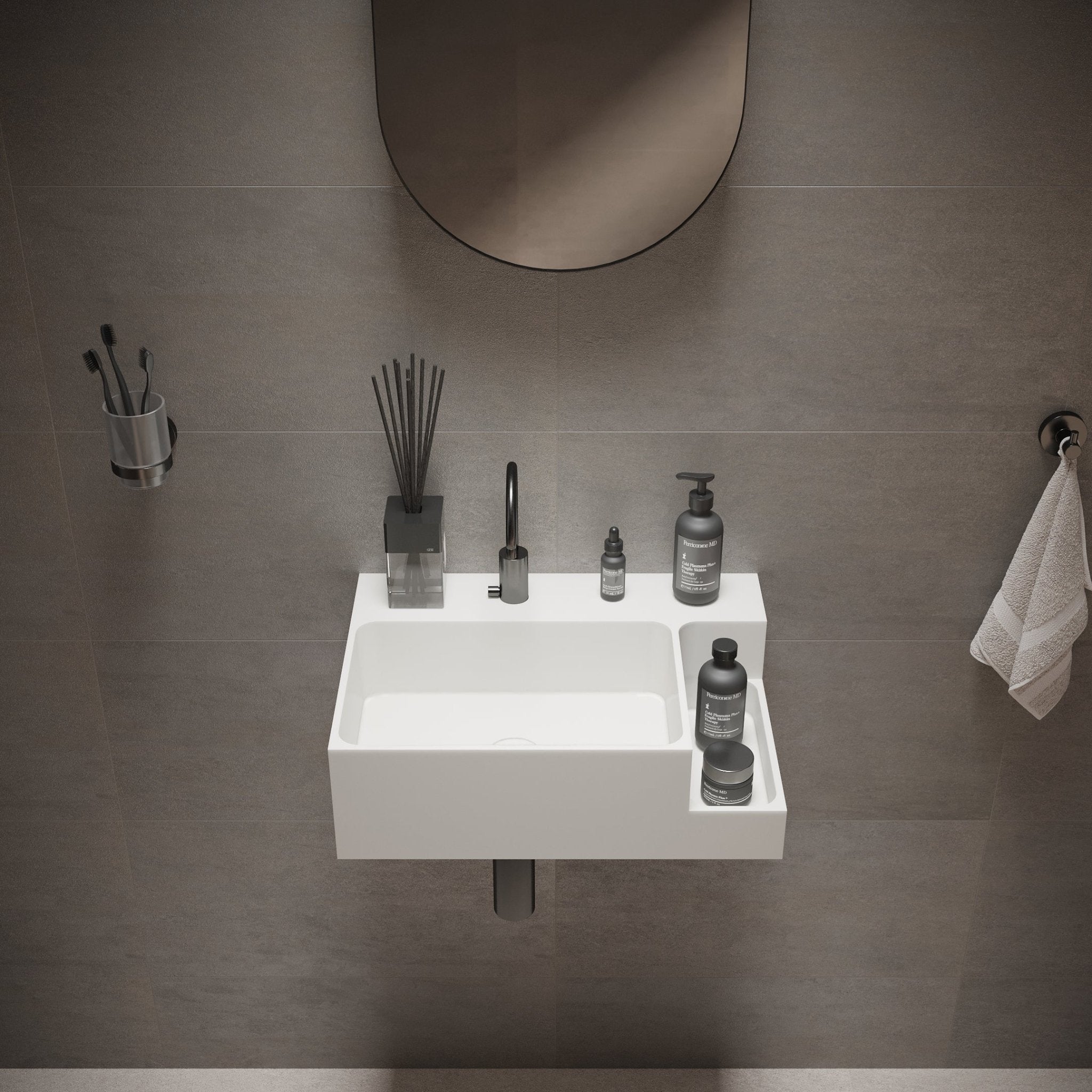 Ideavit | SolidDuo Washbasin - U S H I Ideavit