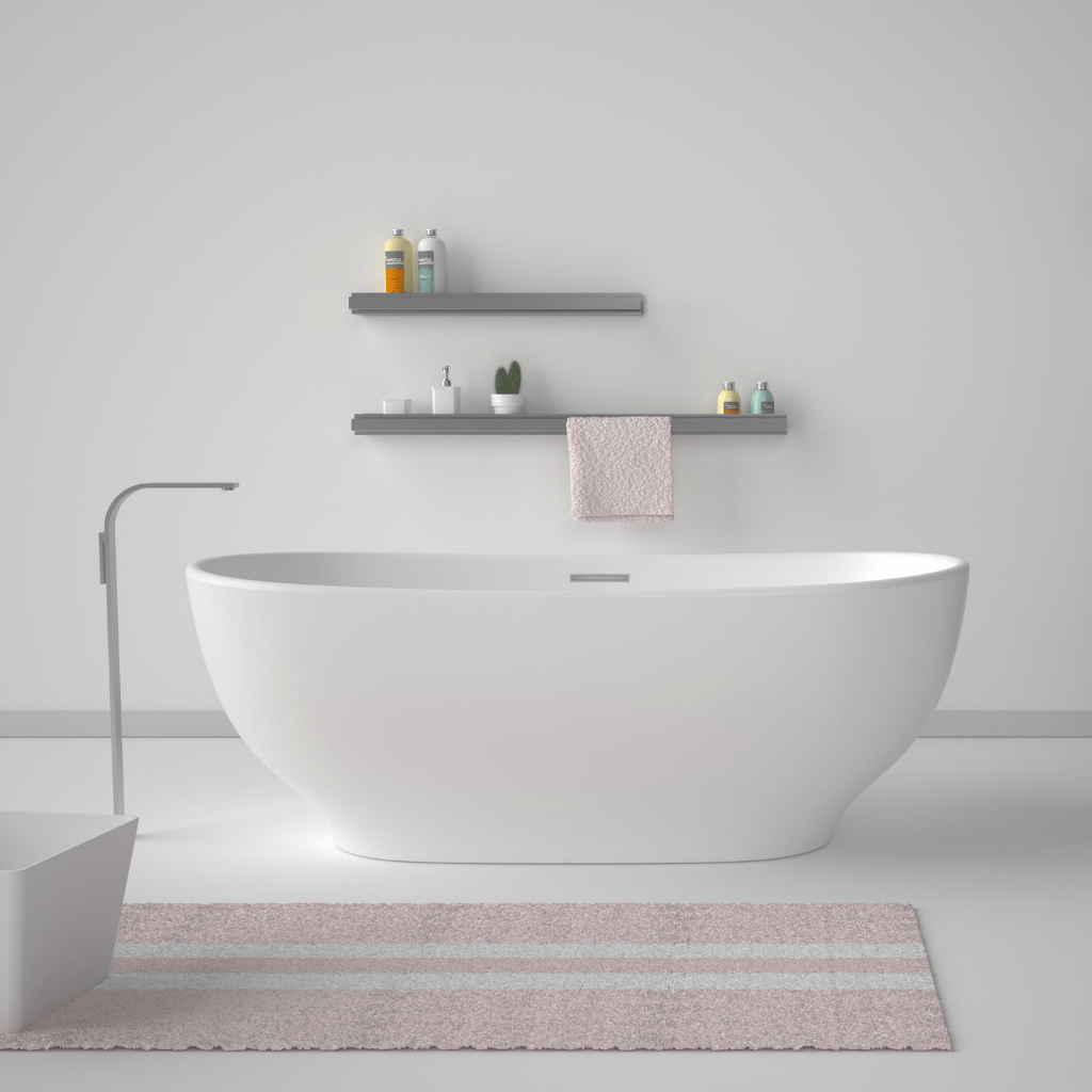 GSG Ceramica | Moon 67" x 31" Freestanding Bathtub - U S H I GSG Ceramica
