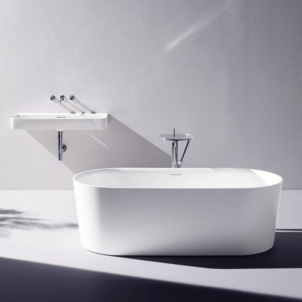 Laufen | Val 230282 63" x 29" Freestanding Bathtub - U S H I Laufen